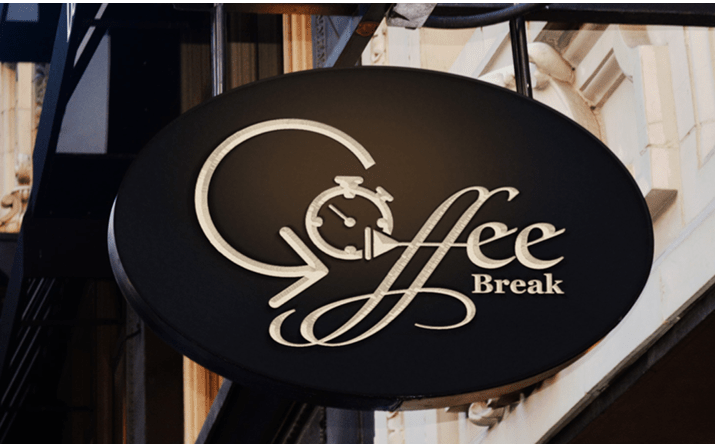 enseigne coffee break
